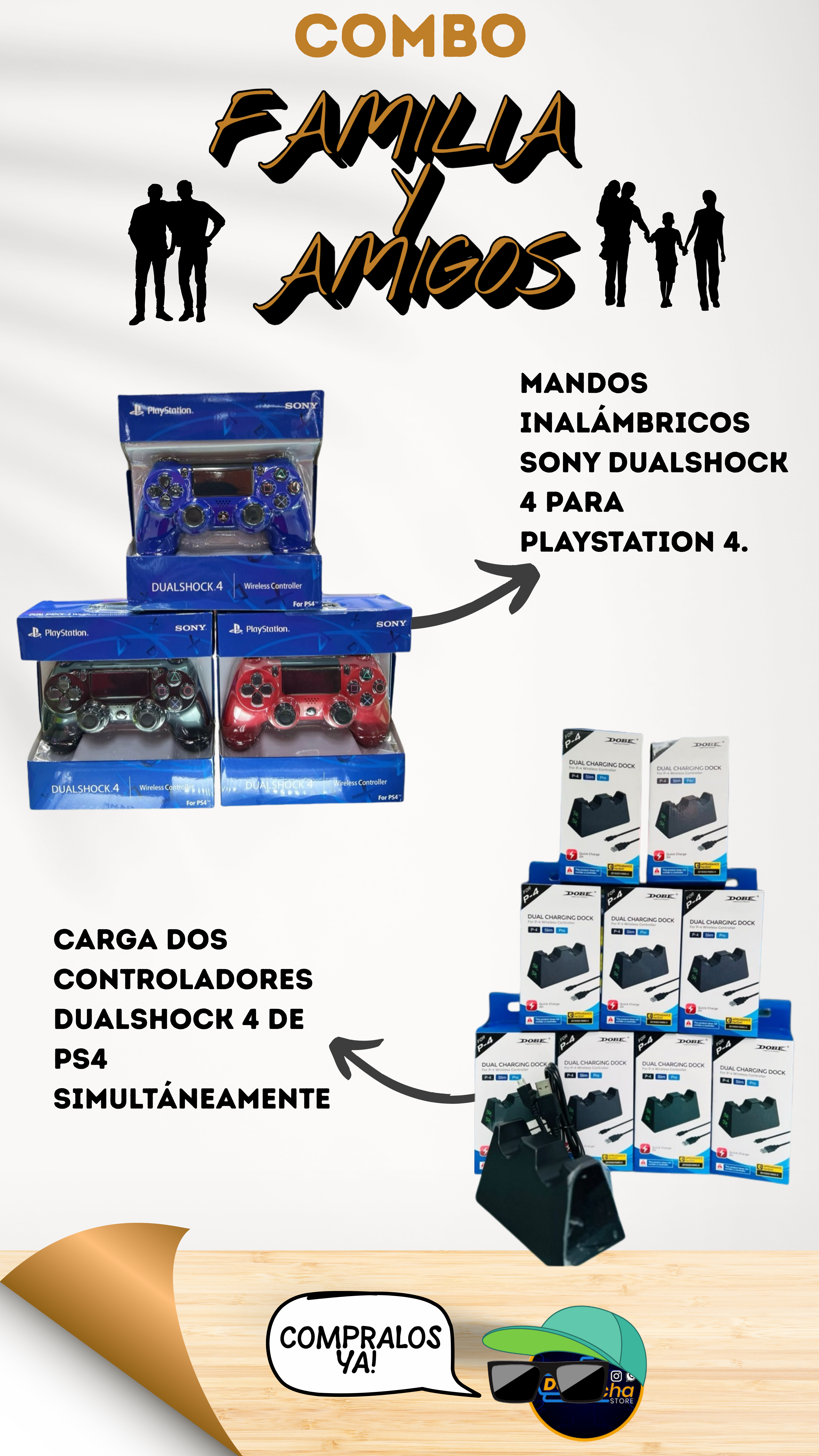 COMBO FAMILIA Y AMIGOS #1